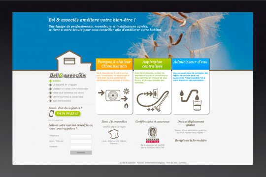 Site web BSL & Associé