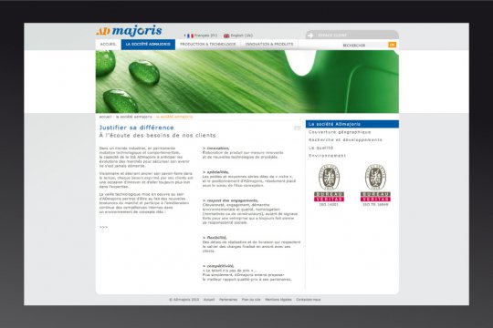 Site web ADmajoris