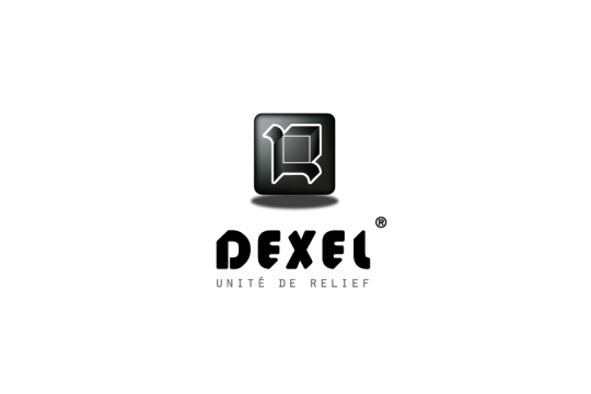 Logo DEXEL, unité de relief