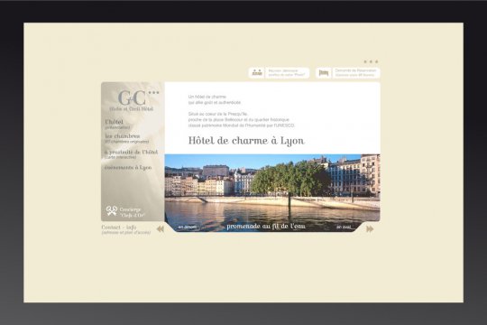 Site web Hôtel Globe & Cécil Hotel