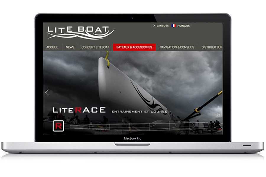 Site WordPress de sport nautique