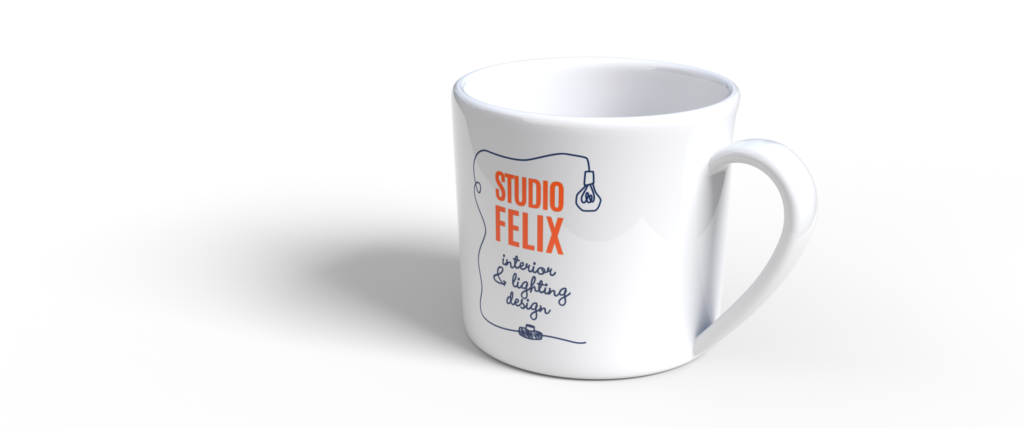 logo sur tasse
