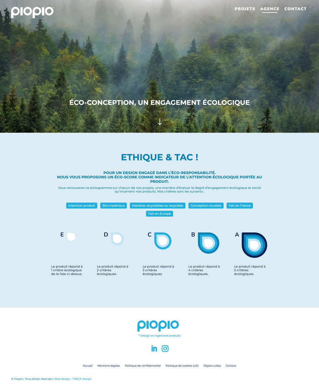 site web éco-conception