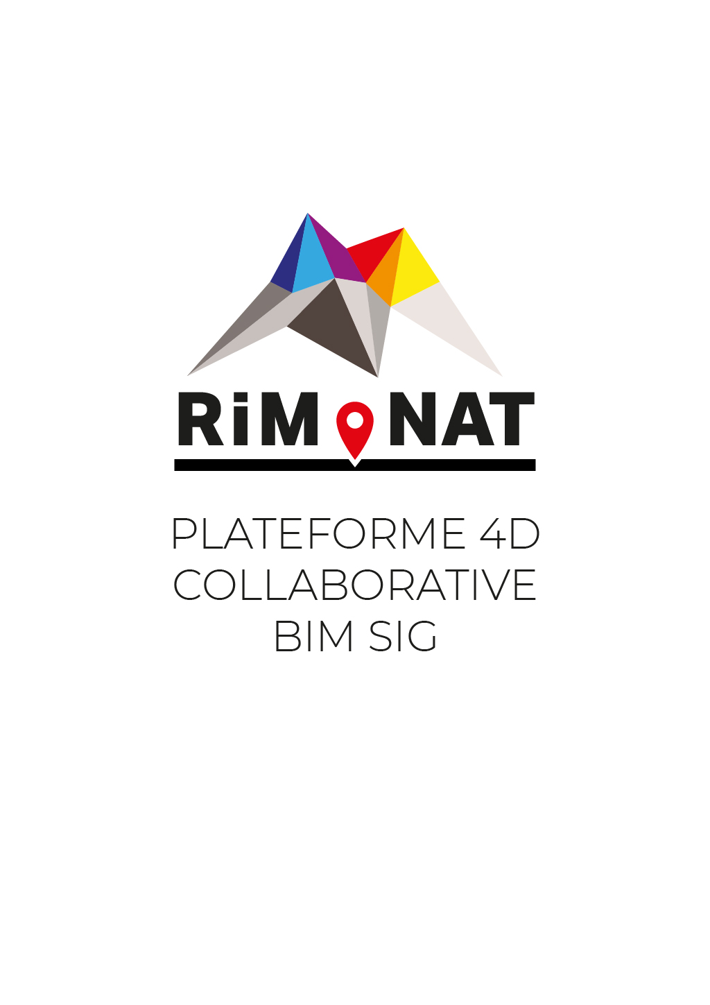 Logo plateforme 4D collaborative RIMNAT