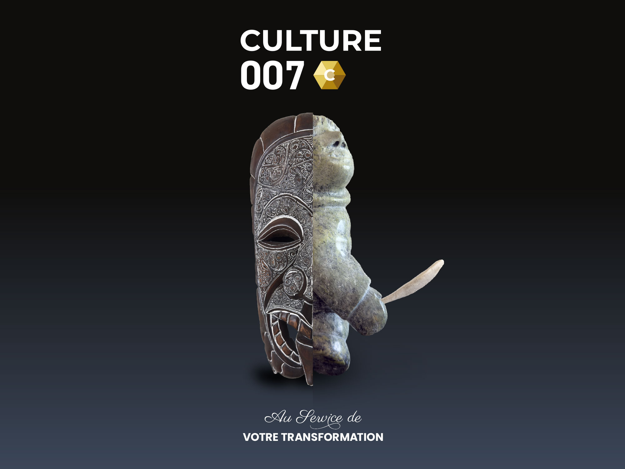 Création du logo et de l’identité visuelle de CULTURE 007