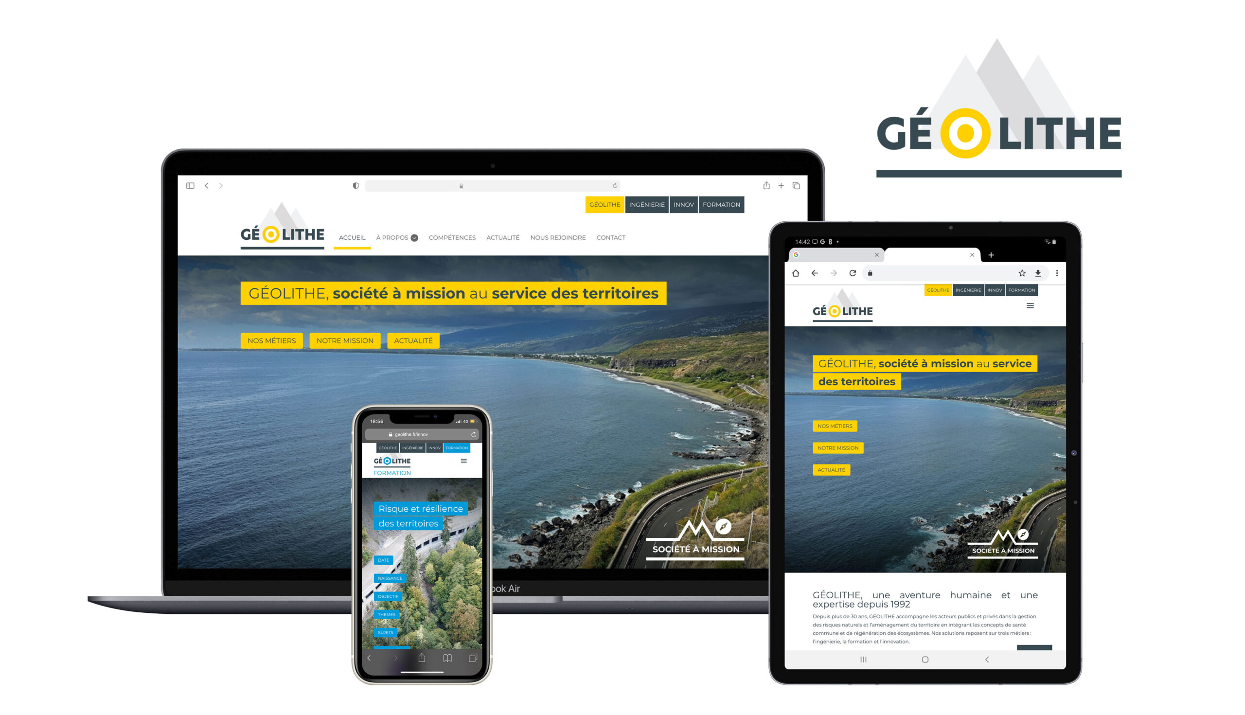 Logo TEKALP gestion risques naturels