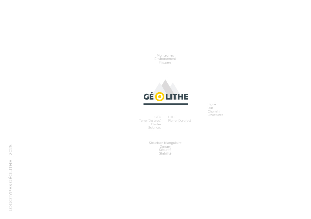 Logo GÉOLITHE Charte Logo